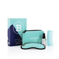 Набір мініатюр у бірюзовій косметичці Balmain Turquoise Limited Edition SS21