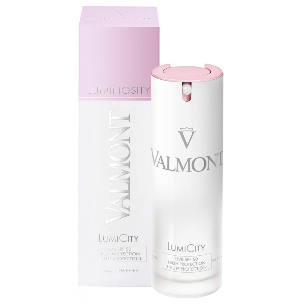 Захисний флюїд для обличчя Valmont LumiCity UVB SPF 50, 30 мл