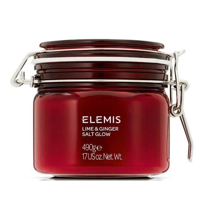 Сольовий пілінг для тіла Лайм-Імбир Lime and Ginger Salt Glow, 490 г