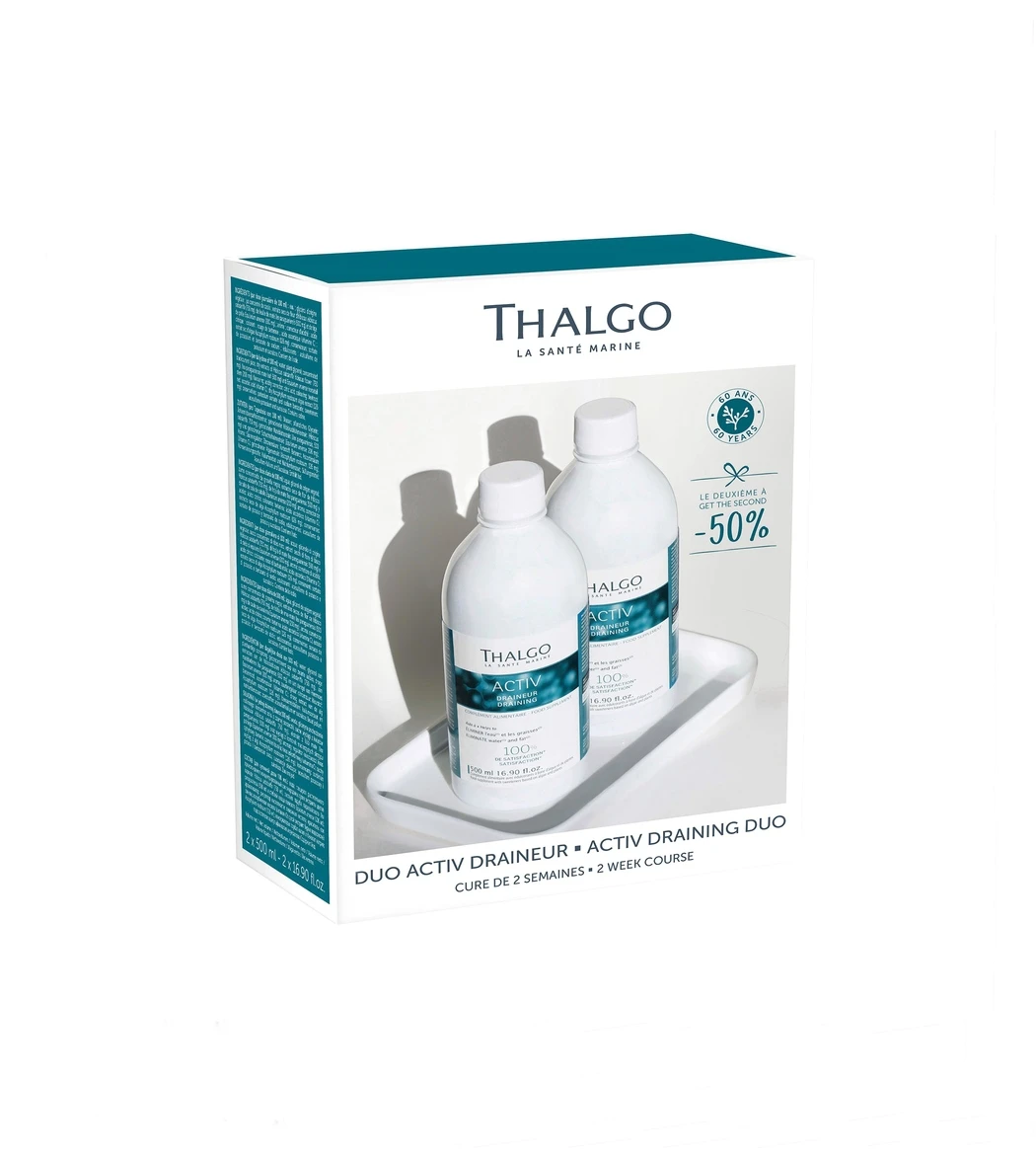 Стартовий курс "Актив дренаж" Thalgo Activ Draining Duo, 1000 мл