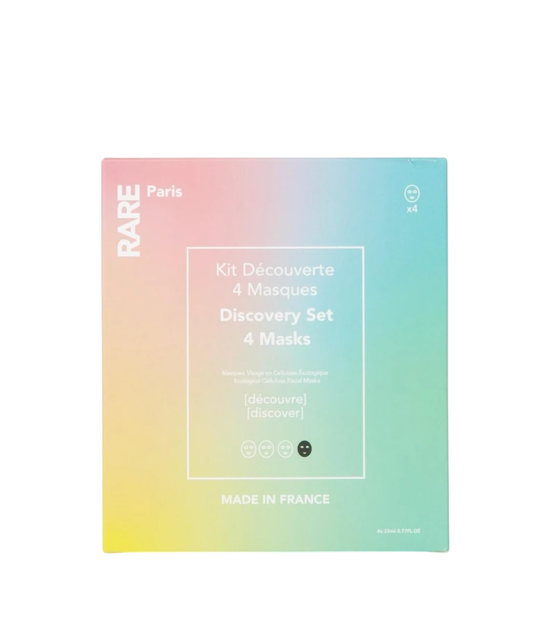 Набір з чотирьох масок для обличчя Rare Paris Box of 4 Face Mask