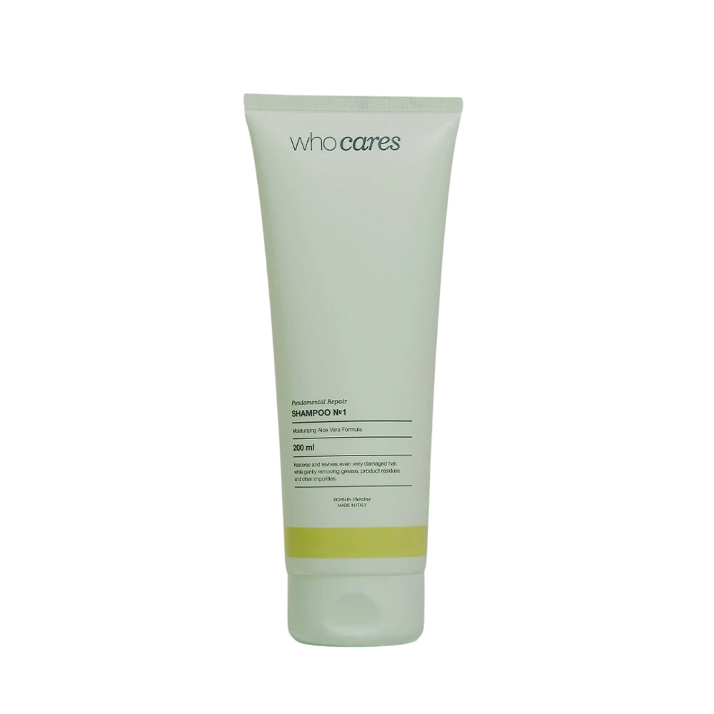 Глибокоочищаючий шампунь WhoCares Shampoo №1 Fundamental Repair, 200 мл