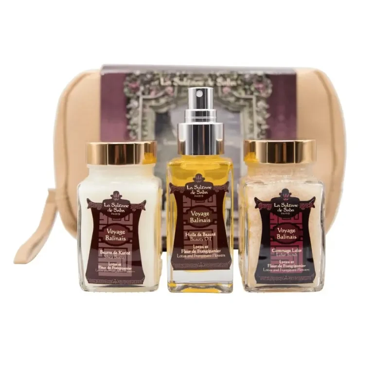 Набір для тіла Балі La Sultane De Saba Coffret Voyage Balinais