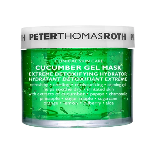 Гелева маска для інтенсивного детоксу Cucumber Gel Mask Extreme De-Tox Hydrator, 50 мл