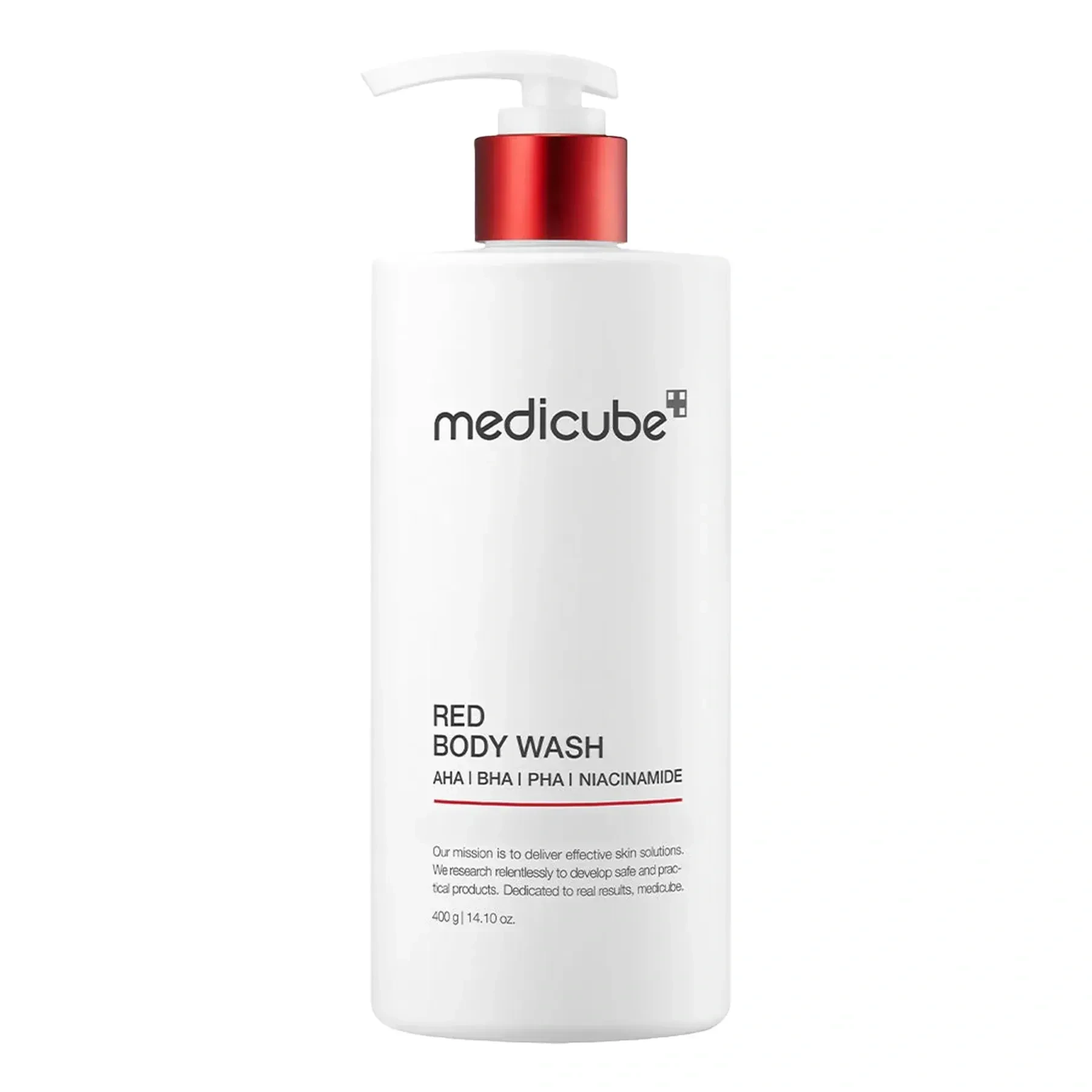Протизапальний гель для душу з кислотами Medicube Red Acne Body Wash, 400 г