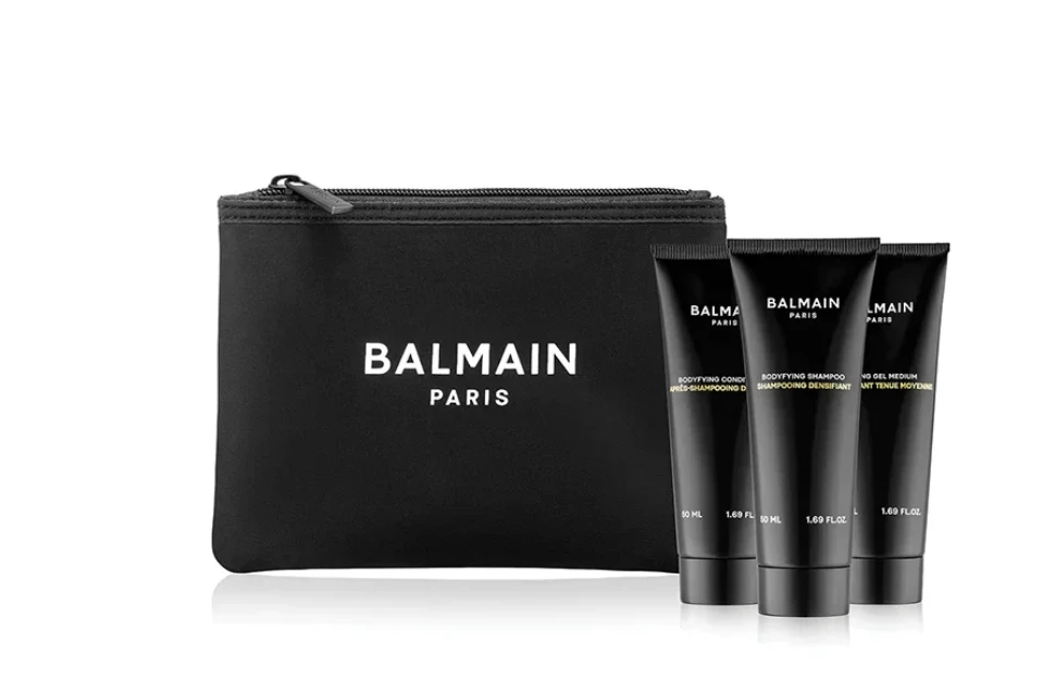 Sale! Набір мініатюр для чоловіків Balmain Homme Travel Size Gift Set
