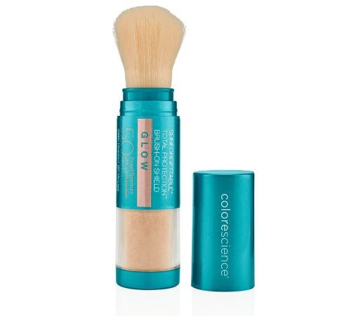 Sale! Сонцезахисна пудра Золоте Сяйво Sunforgettable Total Protection Brush-On Shield Glow SPF 50, 4.3 г