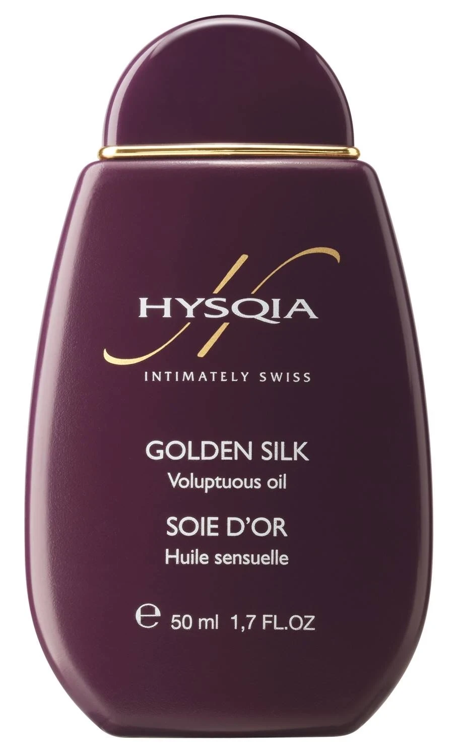 Sale. Парфумована олія для тіла Золотий Шовк Hysqia Intimately Swiss Golden Silk Voluptuous Oil, 50 мл
