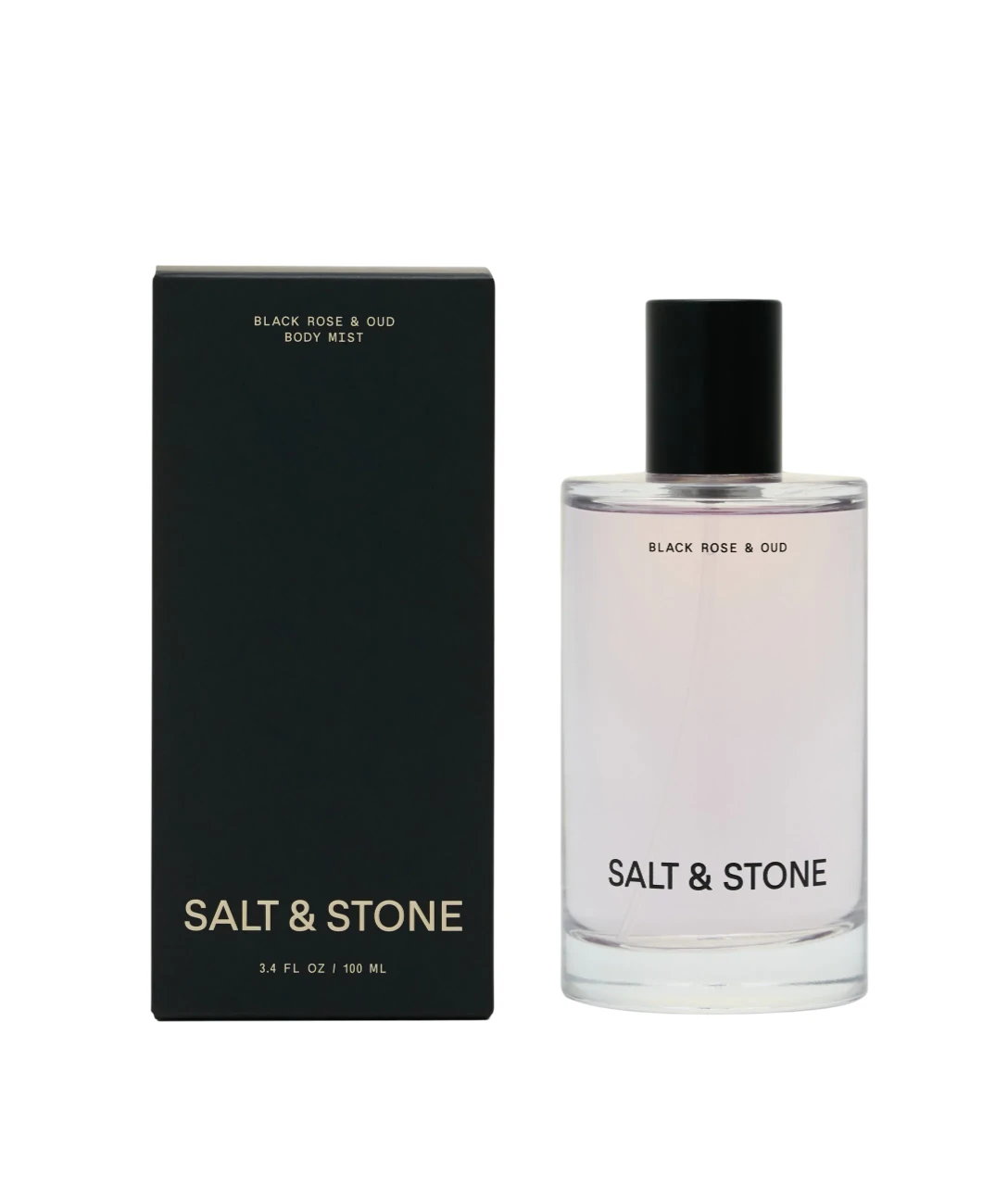 Міст для тіла з ароматом чорної троянди та уда Salt & Stone Body Mist Black Rose & Oud, 100 мл