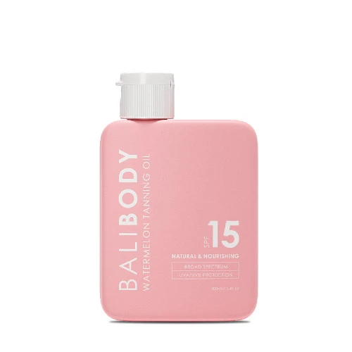 Масло для засмаги з насінням кавуна Watermelon Tanning Oil SPF15, 100 мл