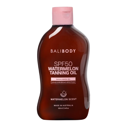 Масло для засмаги з насінням кавуна Watermelon Tanning Oil SPF50, 100 мл