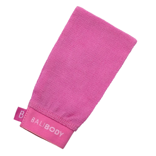 Рожева відлущувальна рукавичка Pink Exfoliating Mitt