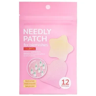 Мікроголкові патчі від прищів Needly Patch for Blemishes Colorful, 12 шт