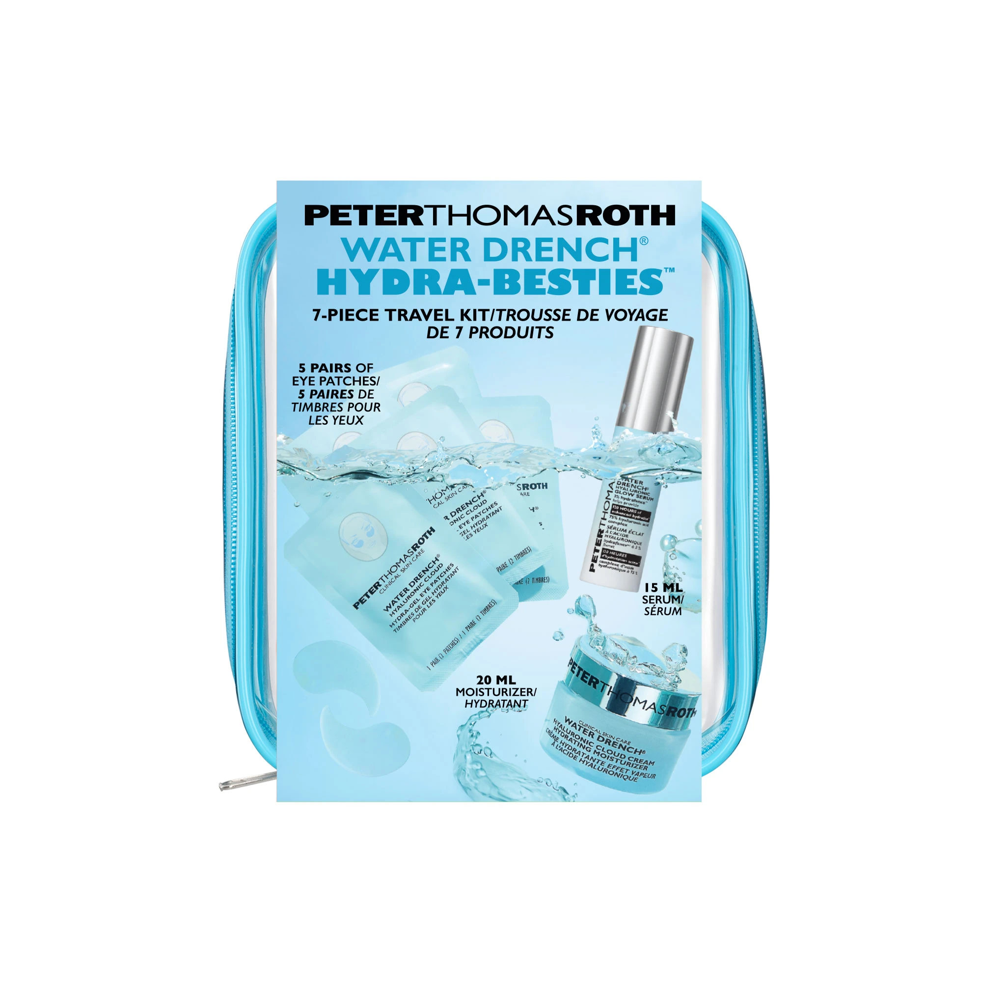 Набір для зволоження у тревел форматі Water Drench Hydra Besties 7-Piece Travel Kit