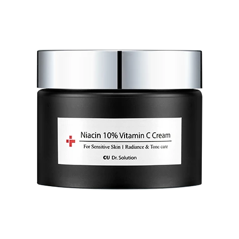 Освітлюючий антиоксидантний крем з ніацинамідом CU Dr. Solution Niacin 10% Vitamin C Cream, 50 мл