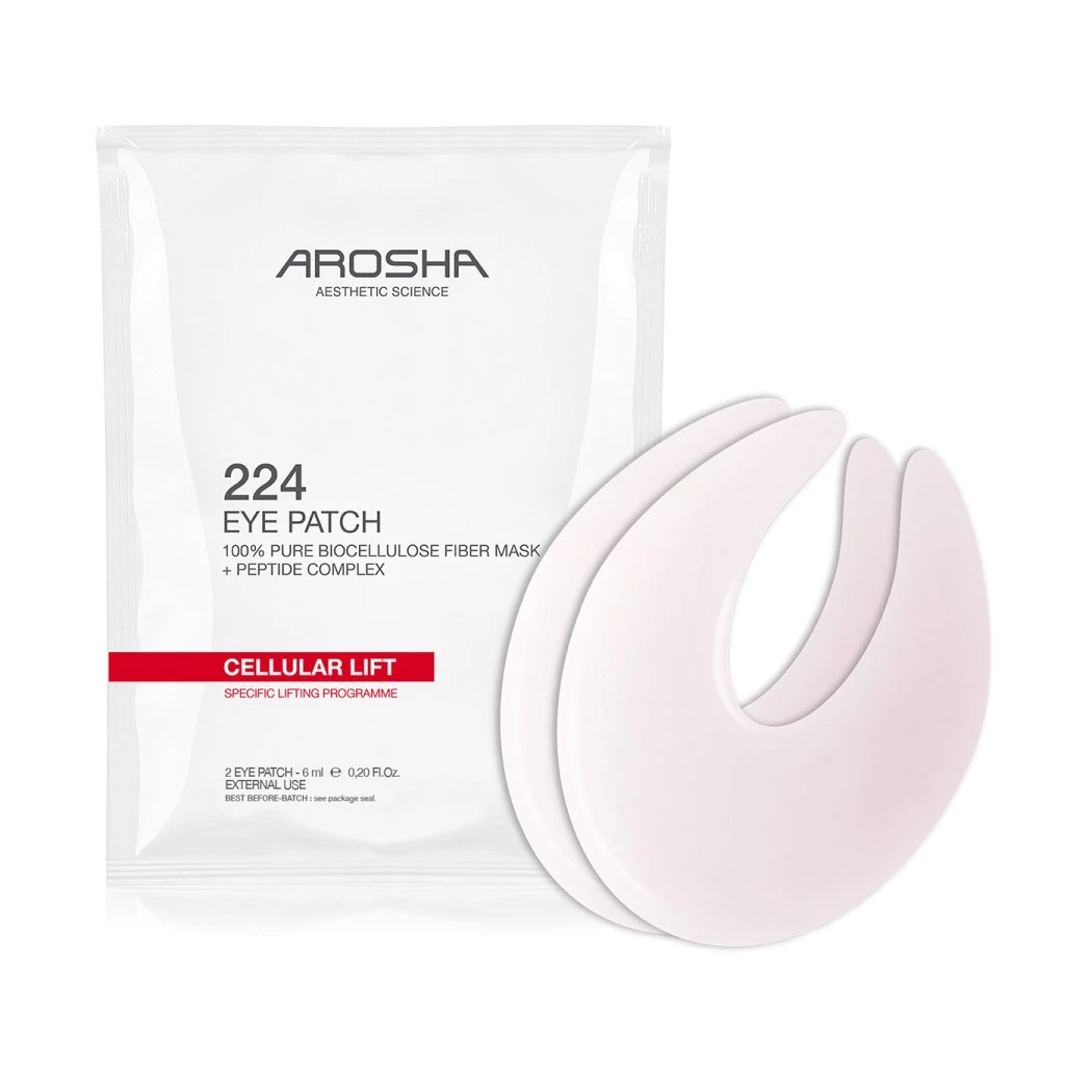 Пептидні ліфтингові патчі для контуру очей Arosha Cellular Lift Eye Patch .224, 4 пари