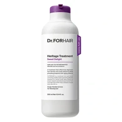 Зволожуюча маска-кондиціонер для тонкого волосся DR.FORHAIR Heritage Treatment Sweet Delight, 500 мл
