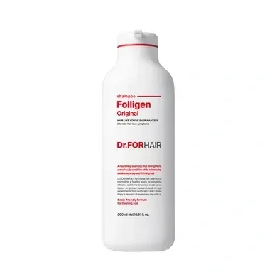 Шампунь проти випадіння волосся Dr.FORHAIR Folligen Original Shampoo, 500 мл