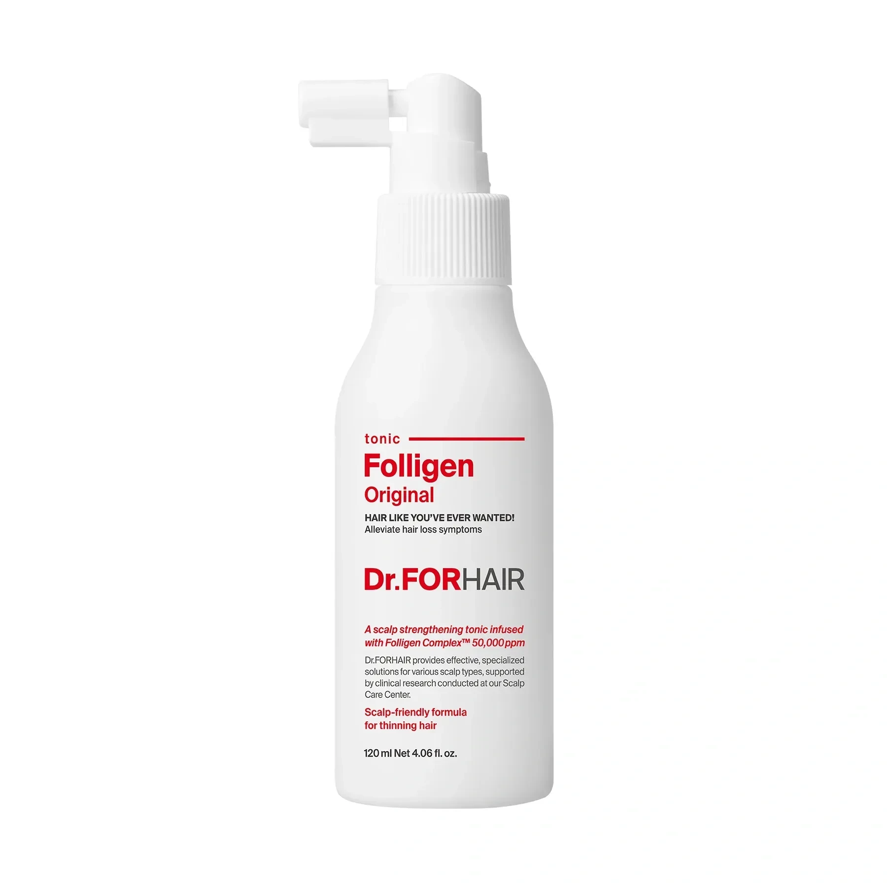 Стимулюючий тонік для росту волосся Dr.FORHAIR Folligen Original Tonic, 120 мл