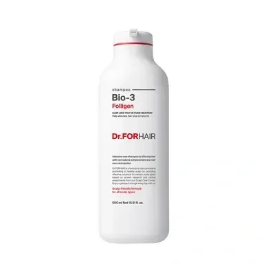 Відновлюючий шампунь проти випадіння волосся Dr.FORHAIR Folligen BIO 3 Shampoo, 500 мл