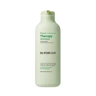 Фітотерапевтичний шампунь для чутливої шкіри голови Dr.FORHAIR Phyto Therapy Shampoo, 500 мл
