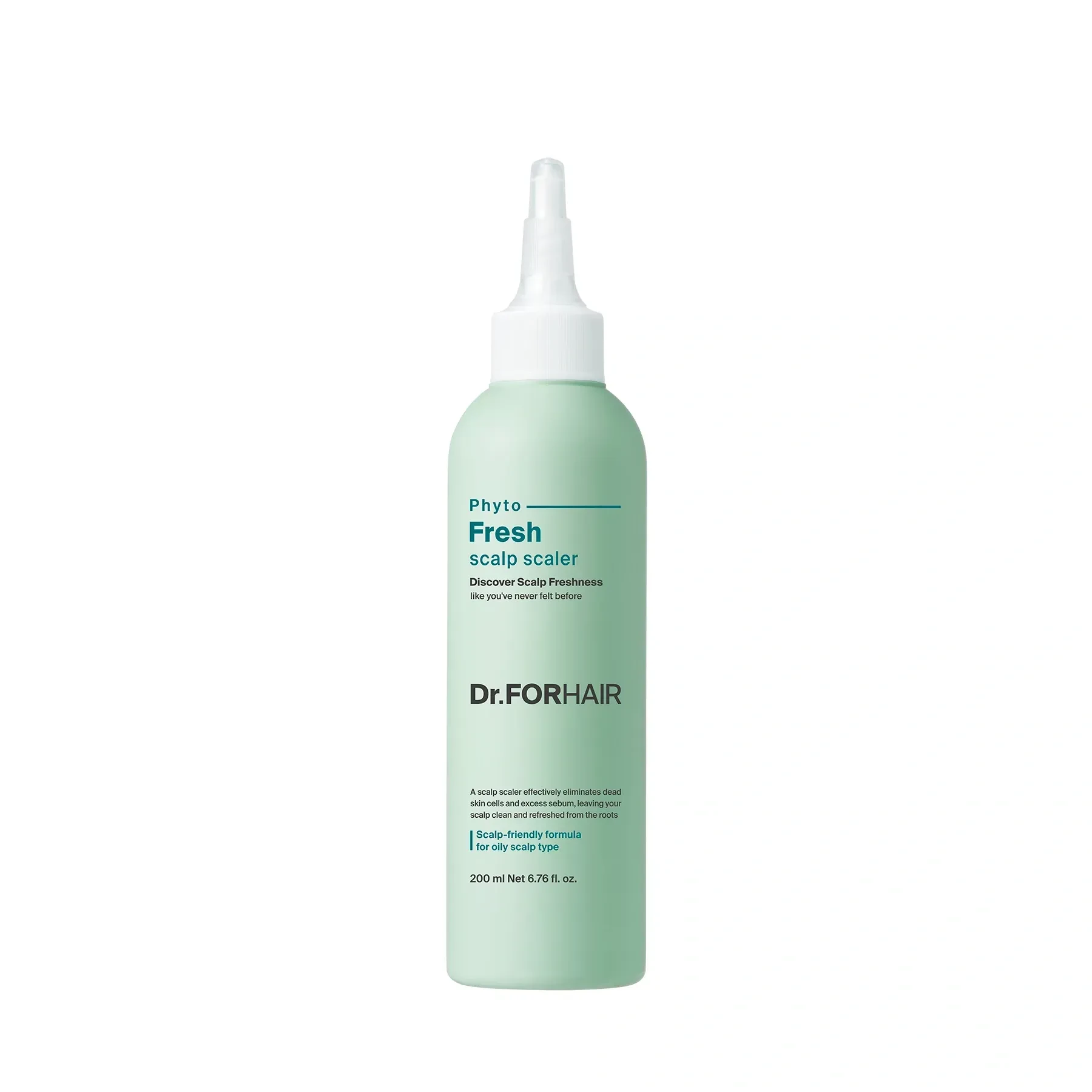 Освіжаюча маска-пілінг для очищення шкіри голови Dr. FORHAIR Phyto Fresh Scalp Scaler, 200 мл
