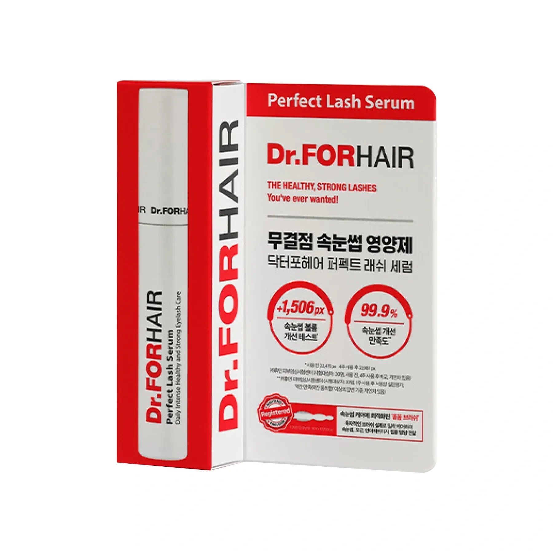 Сироватка для зміцнення та росту вій Dr.FORHAIR Perfect Lash Serum, 8 мл