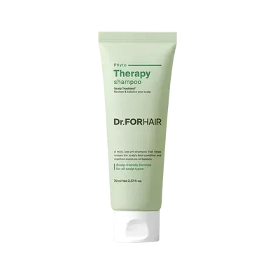 Фітотерапевтичний шампунь для чутливої шкіри голови Dr.FORHAIR Phyto Therapy Shampoo, 70 мл
