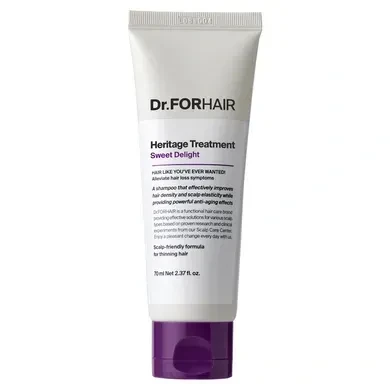 Зволожуюча маска-кондиціонер для тонкого волосся DR.FORHAIR Heritage Treatment Sweet Delight, 70 мл