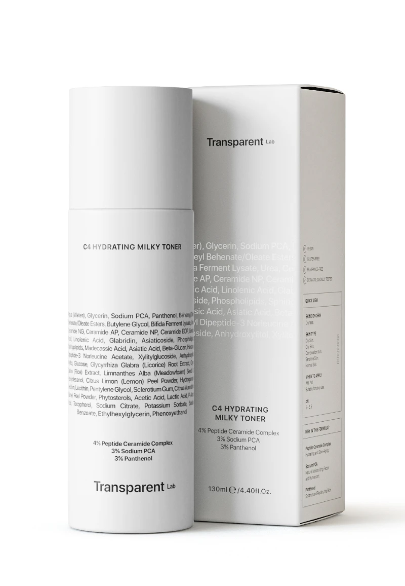 Зволожуючий молочний тонер C4 Hydrating Milk Toner, 130 мл