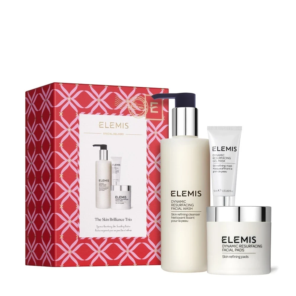 Sale! Подарункове тріо для сяяння та шліфовки шкіри Elemis Trio Dynamic Resurfacing Skin Routine