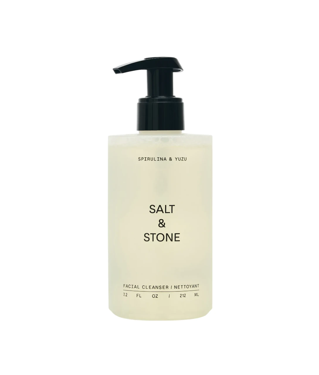 Очищувальний гель для обличчя з водоростями Salt & Stone Spirulina & Yuzu Facial Cleanser, 212 мл