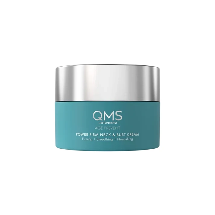 Крем проти старіння для шиї та зони декольте QMS Age Prevent Power Firm Neck & Bust Cream, 100 мл