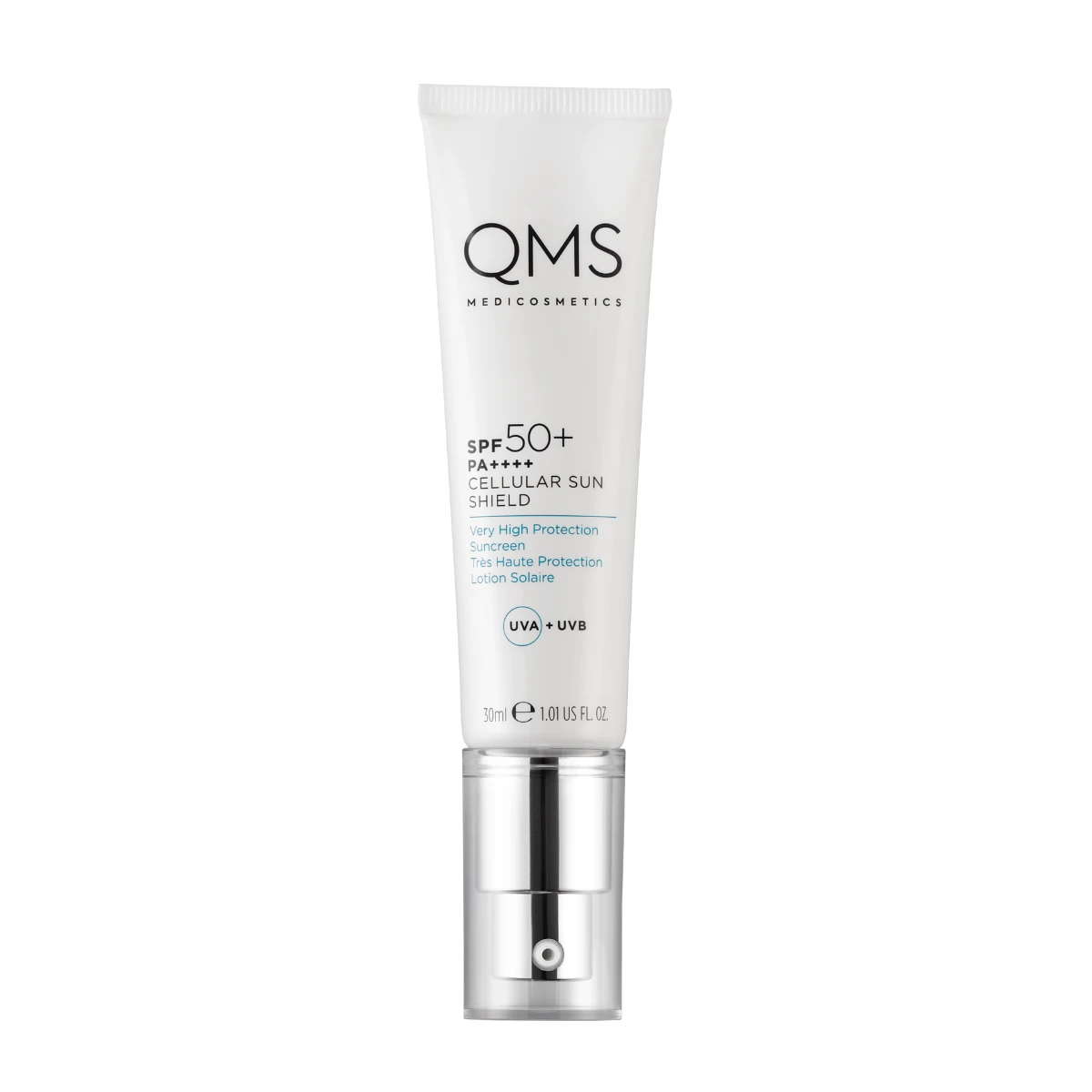 Сонцезахисний крем QMS Derma Expert Cellular Sun Shield Fluid SPF50+ PA ++++, 30 мл