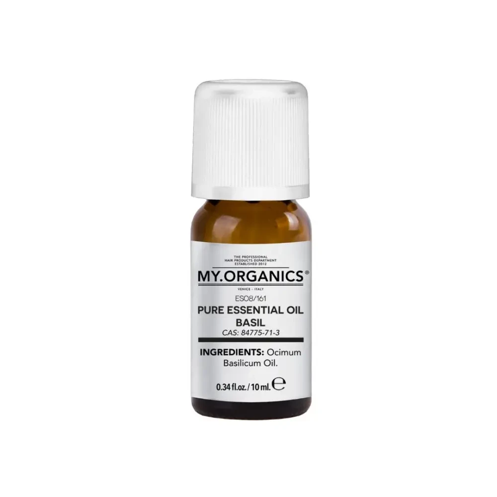 Ефірна олія базиліку 100% Basil Organic Essential Oil, 10 мл