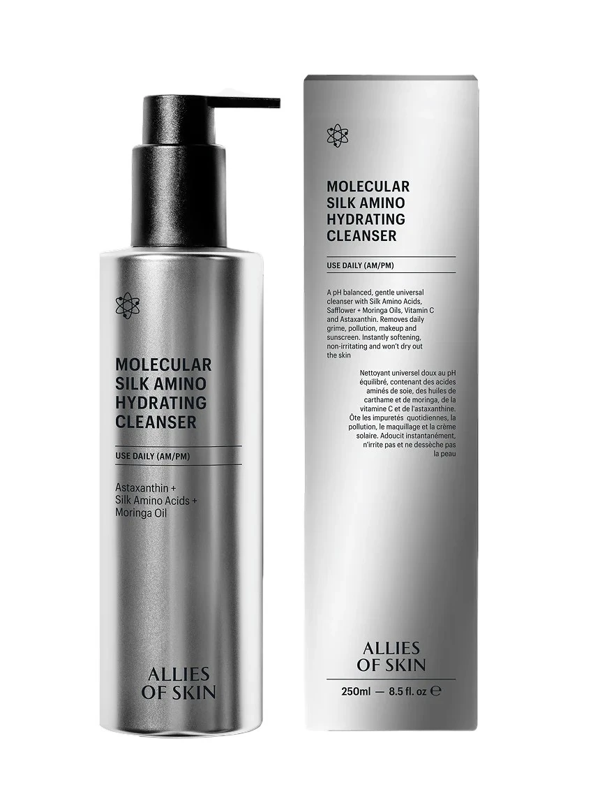 Очищуючий засіб Molecular Silk Amino Hydrating Cleanser, 200 мл