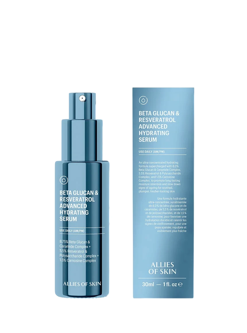 Сироватка зволожуюча з бета-глюканом Beta Glucan & Resveratrol Advanced Hydrating Serum, 30 мл