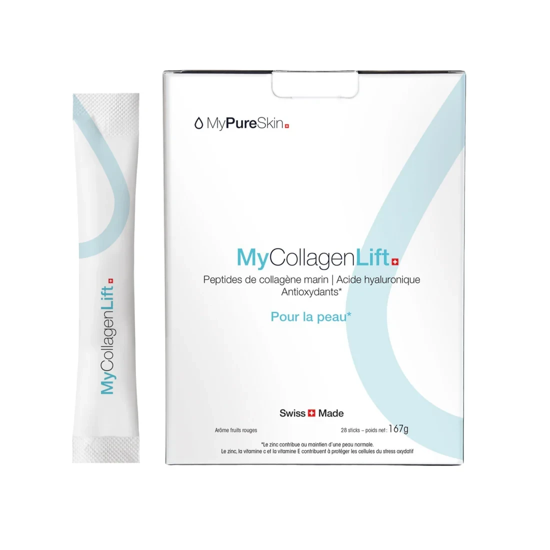 Sale! Морський колаген MyPureSkin My Collagen Lift, 28 стіків
