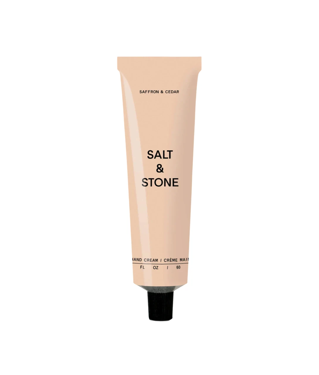 Зволожувальний крем для рук шафран та кедр Salt & Stone Hand Cream, 60 мл