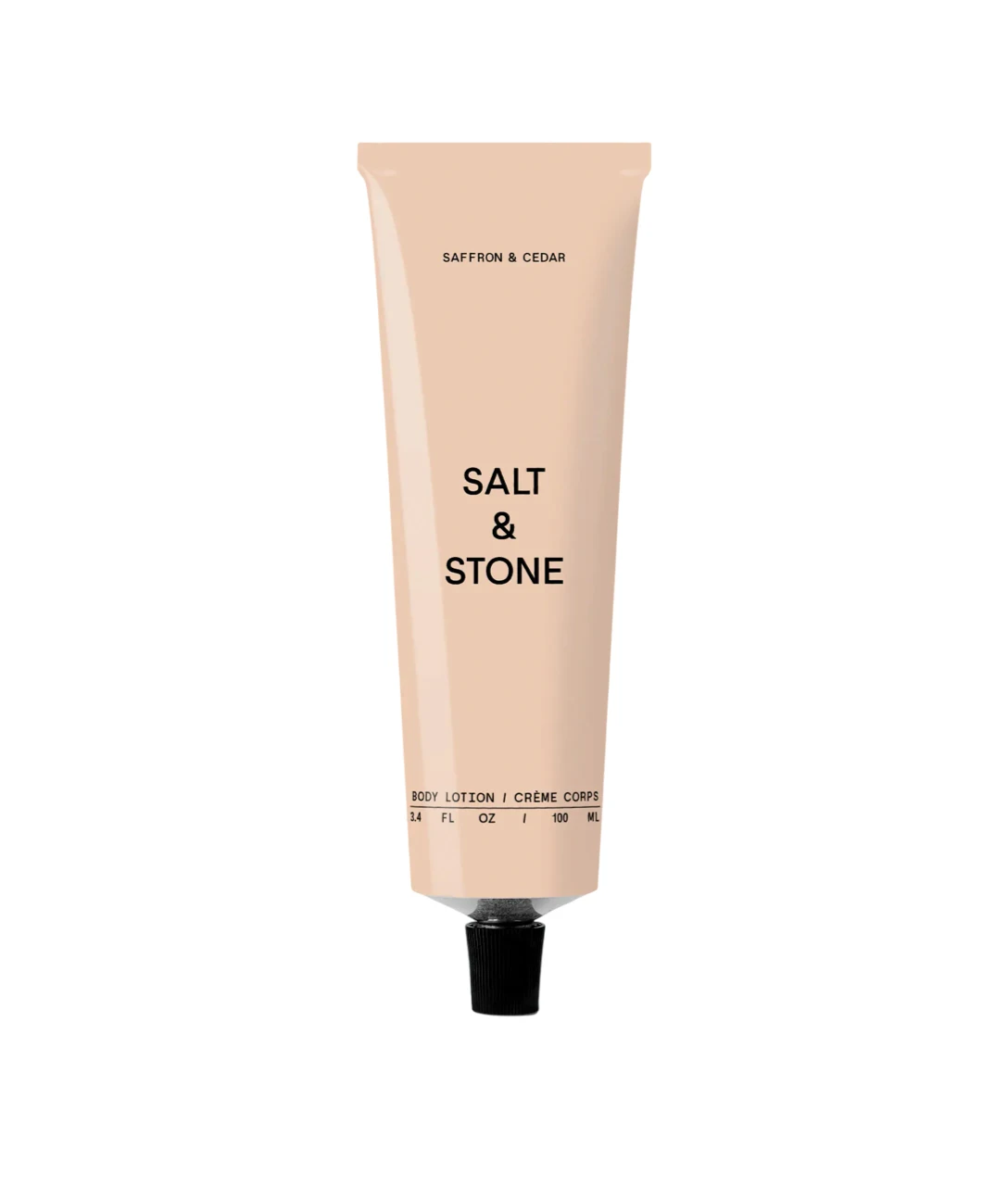 Зволожувальний лосьйон для тіла шафран та кедр Salt & Stone Body Lotion, 100 мл