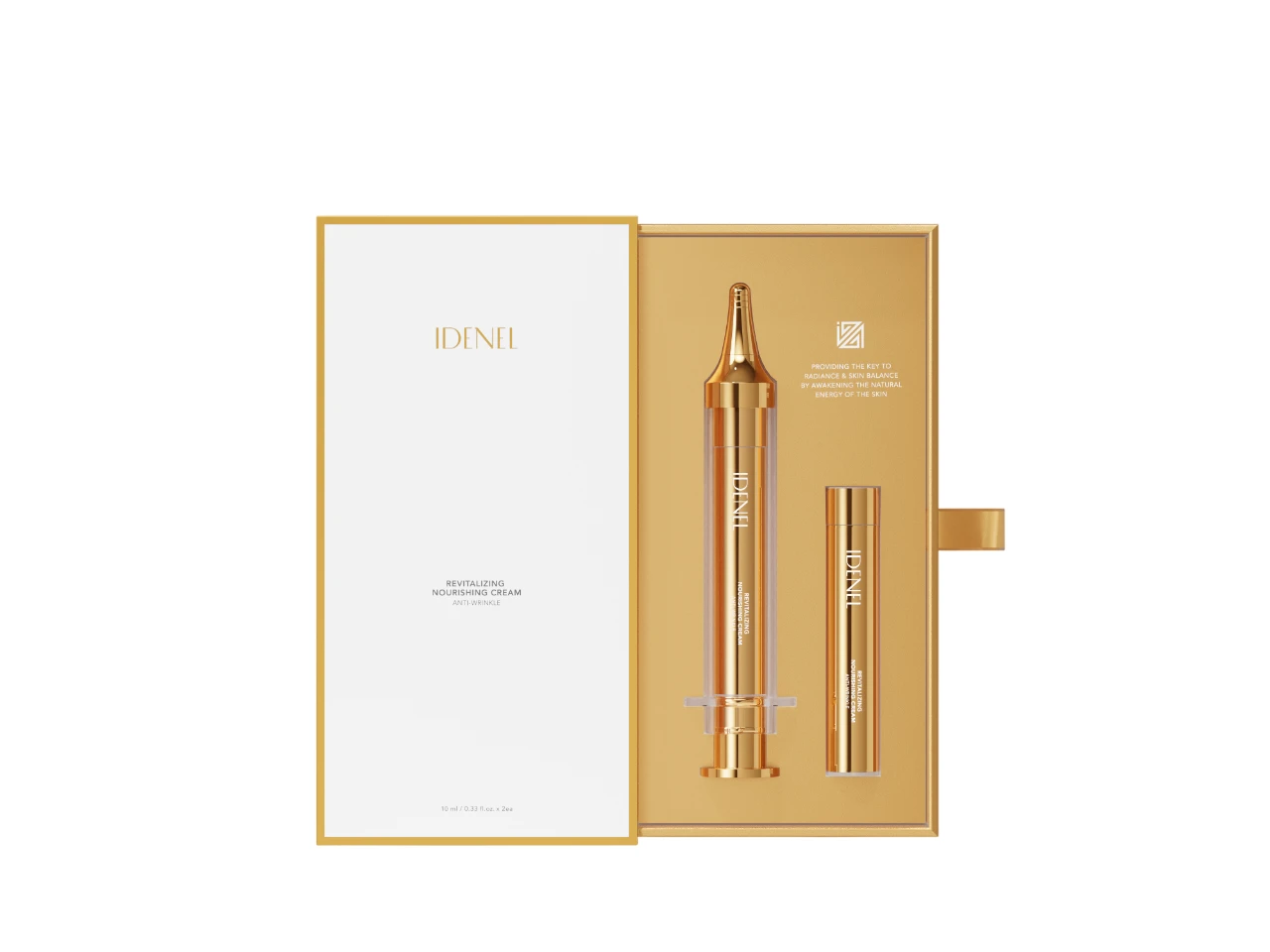 Потужний омолоджуючий крем для обличчя Idenel Revitalizing Nourishing Cream, 2х10 мл