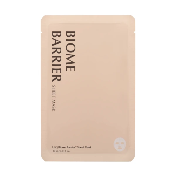 Зволожувальна тканинна маска UIQ Biome Barrier Sheet Mask, 26 мл
