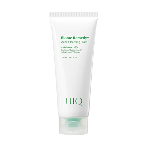Пінка для умивання для проблемної шкіри UIQ Biome Remedy Acne Cleansing Foam, 150 мл