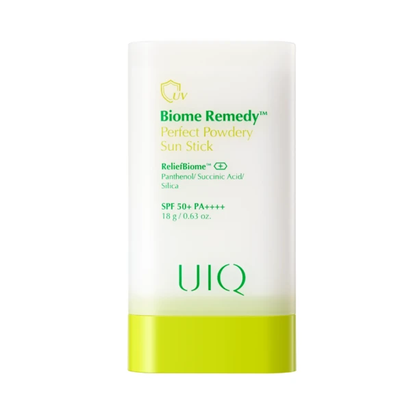 Сонцезахисний стік UIQ Biome Remedy Perfect Powdery Sun Stick SPF 50+ PA++++, 18 г