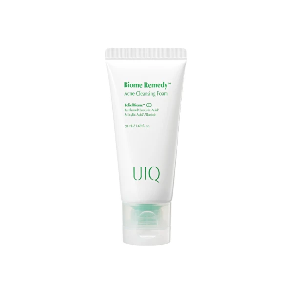 Пінка для умивання для проблемної шкіри UIQ Biome Remedy Acne Cleansing Foam, 50 мл