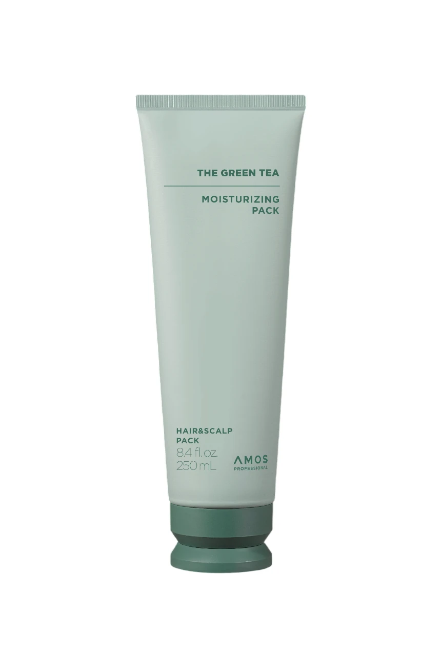Зволожувальна маска для волосся Amos The Green Tea Moisturizing Pack, 250 мл