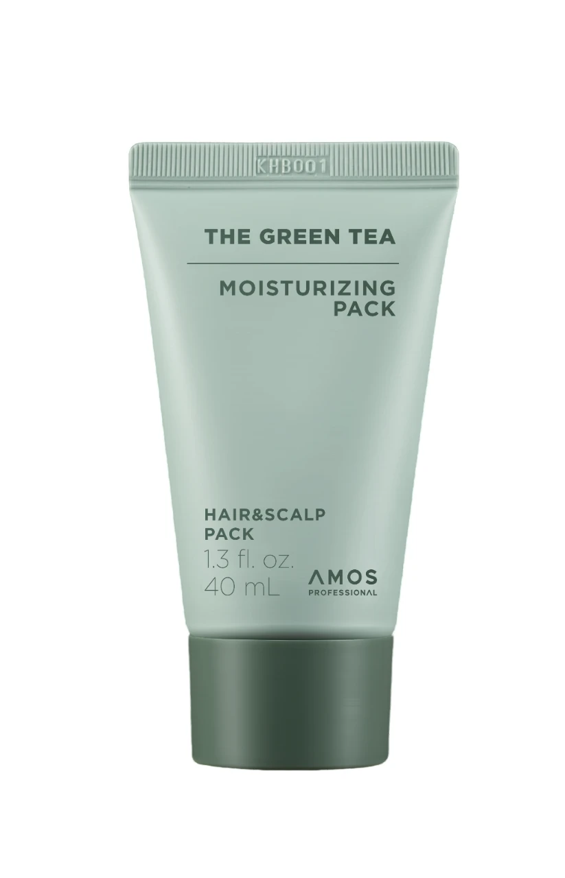Зволожувальна маска для волосся Amos The Green Tea Moisturizing Pack, 40 мл