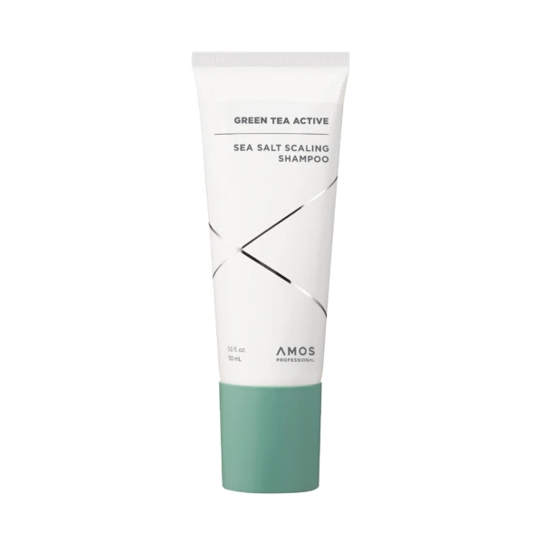 Шампунь-скраб для шкіри голови Amos Green Tea Active Sea Salt Scaling Shampoo, 150 мл