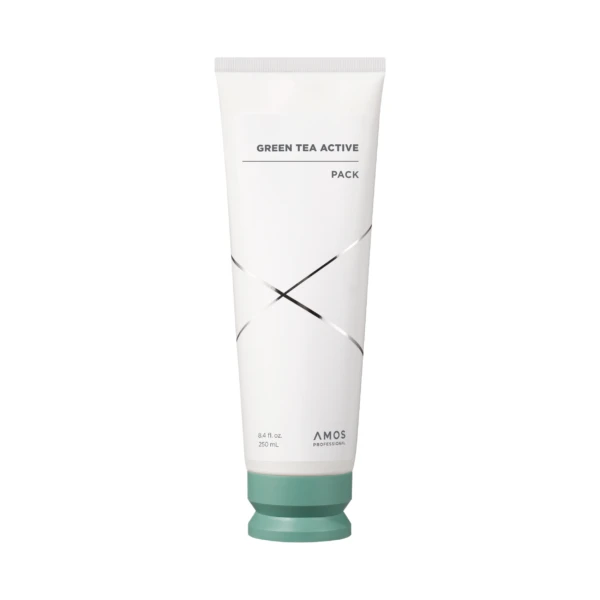 Маска проти випадіння волосся Amos Green Tea Active Pack, 250 мл