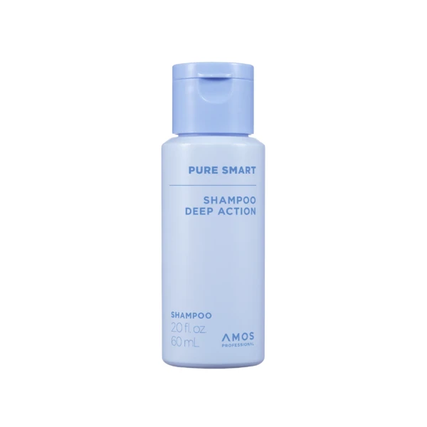 Шампунь проти лупи інтенсивної дії Amos Pure Smart Shampoo Deep Action, 60 мл